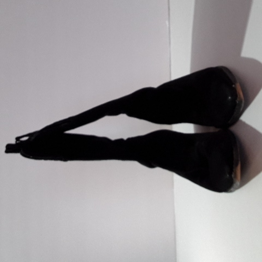 Michael Kors suede black boots 012